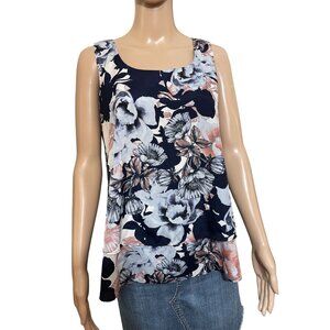Per Seption Concept Floral Blouse Size S